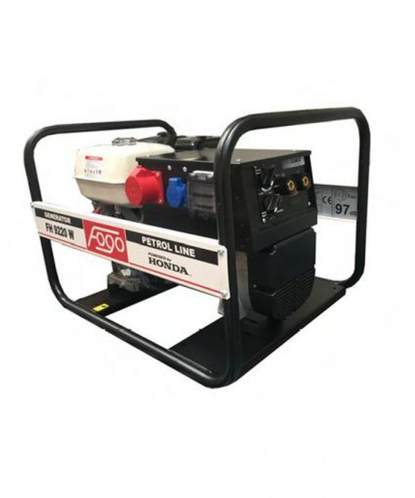 Генератор бензиновий FOGO 3 фази (220/380В), 6,2кВт, (FH 9220 W)